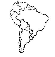 Рисунок Южная Америка