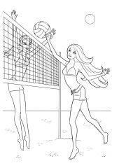 Барби и волейбол