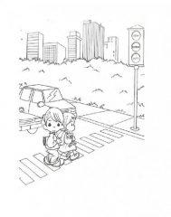 Дети на светофоре