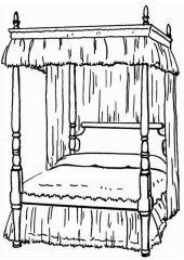 Кровать с балдахином