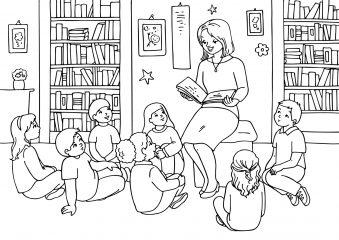 Чтение в детском саду