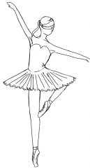 Балерина в пачке