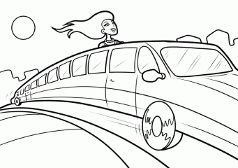 Девушка в лимузине