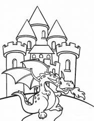 замок и дракон