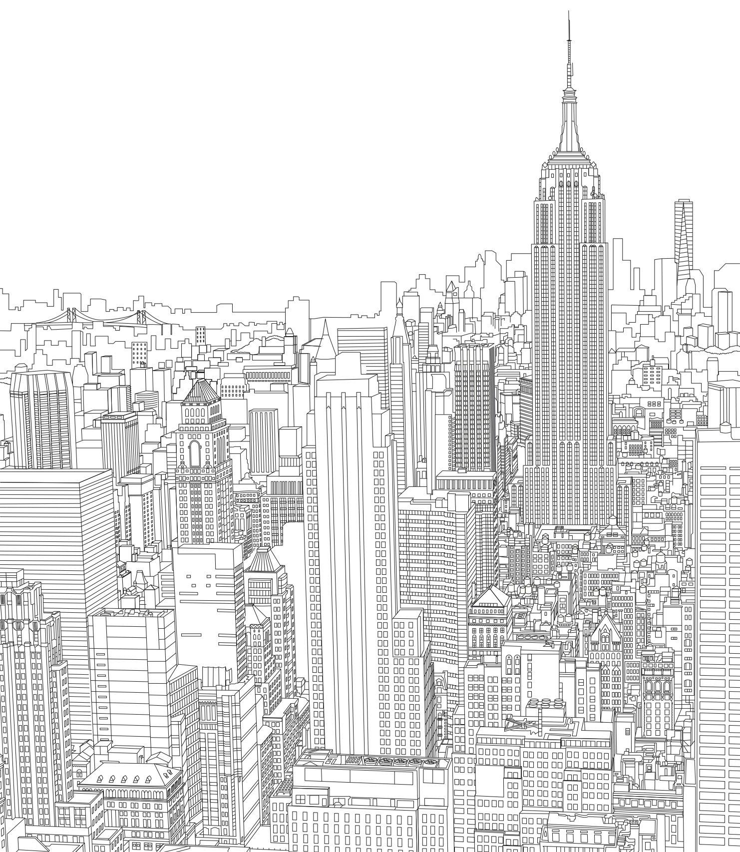 Антистресс города. Раскраска антистресс Нью Йорк. Раскраска "город". Раскраска небоскреб. Картинки раскраски город.