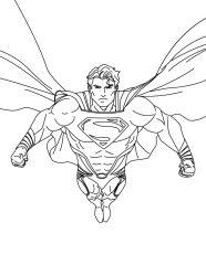 Рисунок Супермен