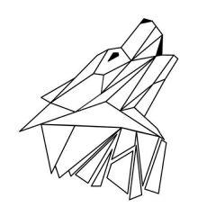 Оригами врлк