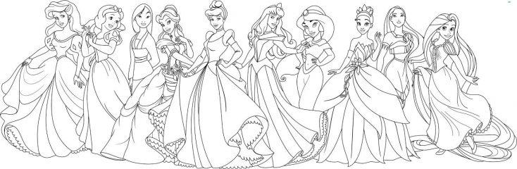 Десять диснеевских принцесс