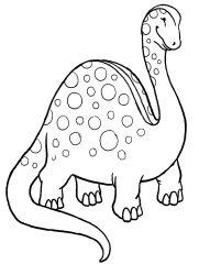 Пятнистый динозаврик