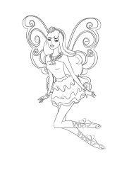 Балерина с крыльями бабочки