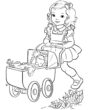 девочка с коляской