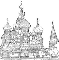 Рисунок Москва