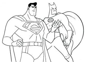Супермен и бетмен