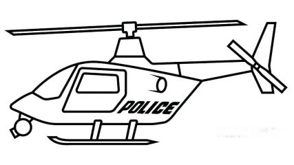 вертолет полиции
