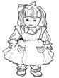 Кукла в платьице