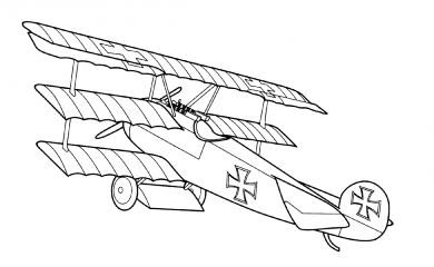 Военный самолет второй мировой войны
