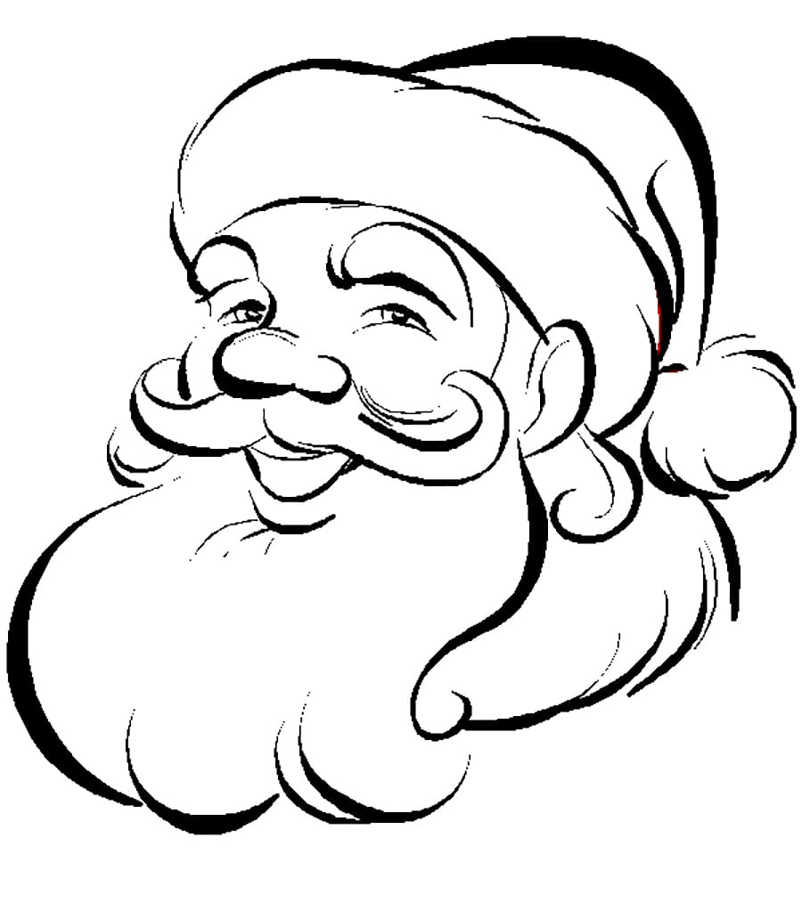 10 способов поэтапно нарисовать Деда Мороза