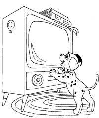 Собака у телевизора