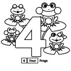 Четыре лягушки