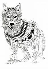 Картинка Волк антистресс