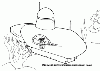 Туристическая подводная лодка