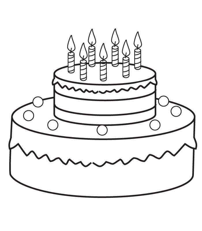 Бесплатные раскраски Торты и пирожные . Распечатать раскраски бесплатно и скачать раскраски онлайн.
