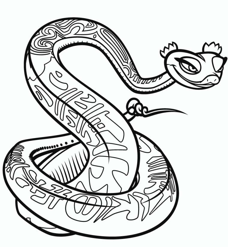 Раскраска Змей Горыныч из сказки