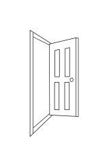 Рисунок Дверь