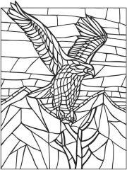 Мозаика орел