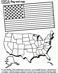 Карта и флаг