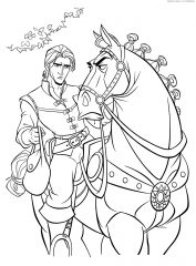 Принц верхом на лошади