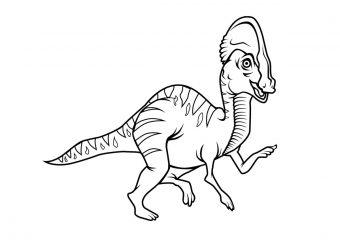 динозавр с гребнем