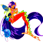 Раскраска Стелла-русалка | Раскраски Винкс Стелла (Winx Stella). Раскраска Стелла из мультика Винкс