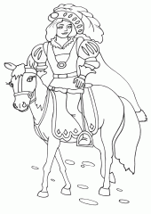 Всадник на коне