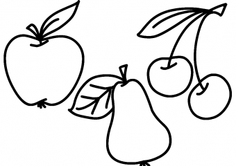 Яблоко и грушка