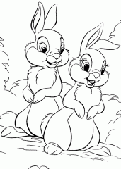 Два зайчонка