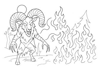 Адский Баран из 99 ночей в лесу