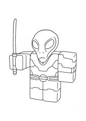 Элитный пришелец из 99 ночей в лесу