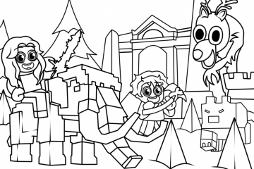 Раскраски 99 ночей