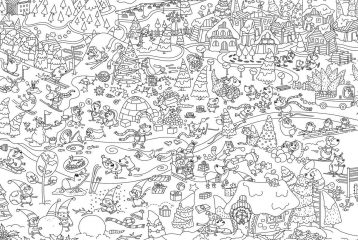 Раскраска 2026